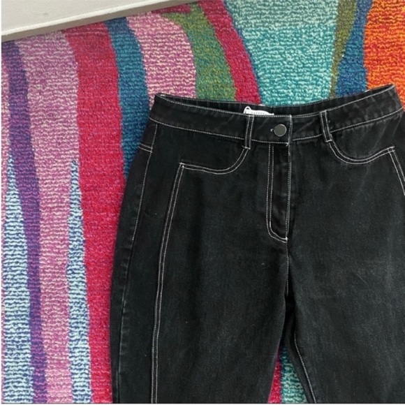 Charcoal Clothing Lucid Dreams Black Jeans Size 6 - Picture 6 of 6